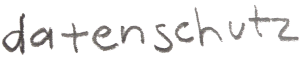 datenschutz